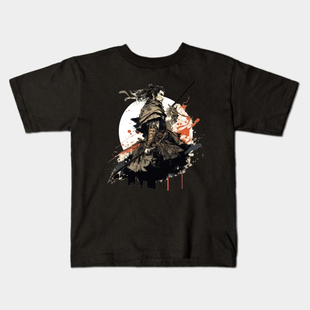 samurai Kids T-Shirt by rocknerd